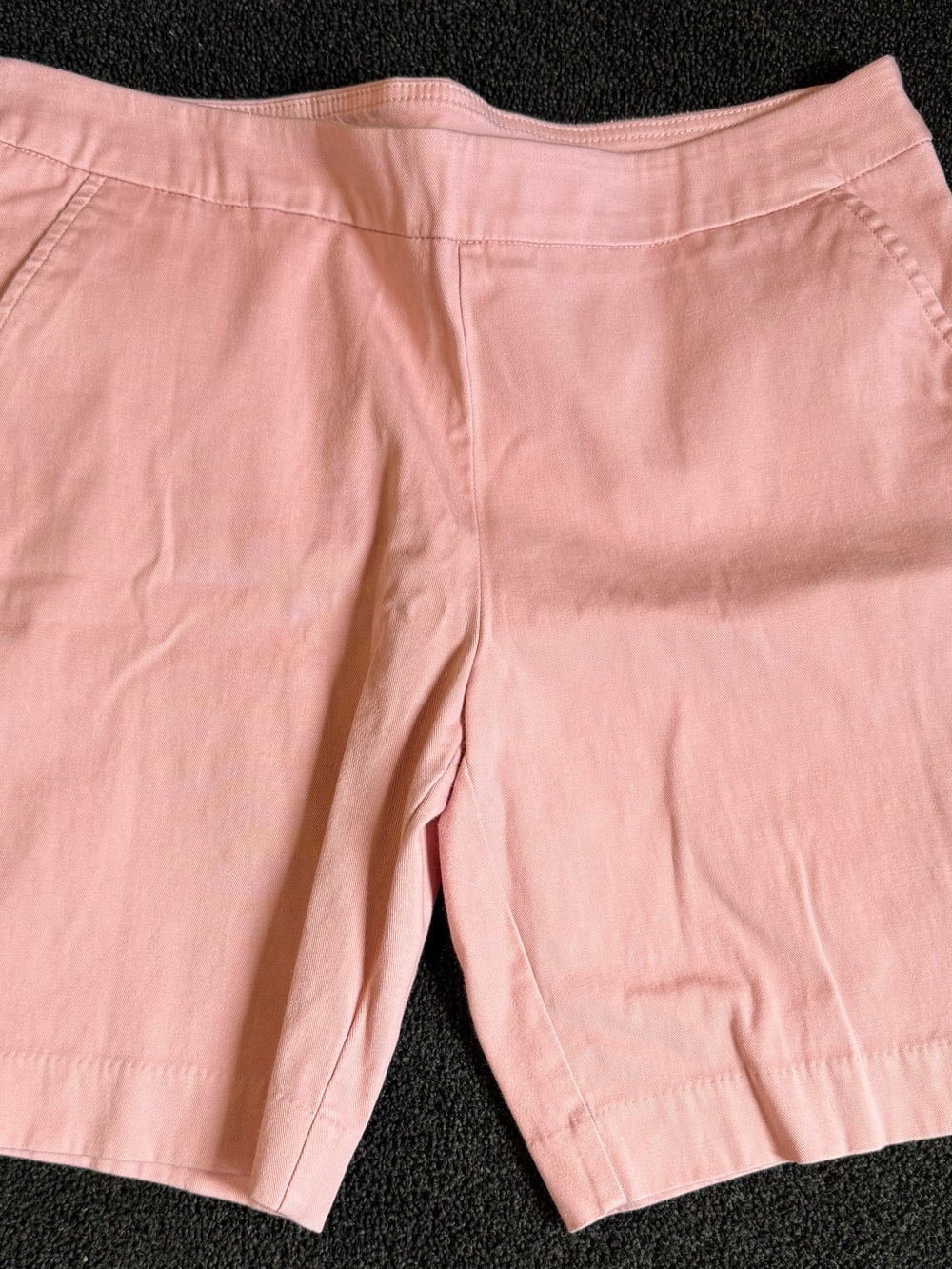 Women’s Time and Tru Light Pink Pull-On Bermuda Shorts